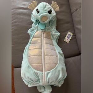 NWT Toddler Seahorse Halloween Costume (Size 12-18m)